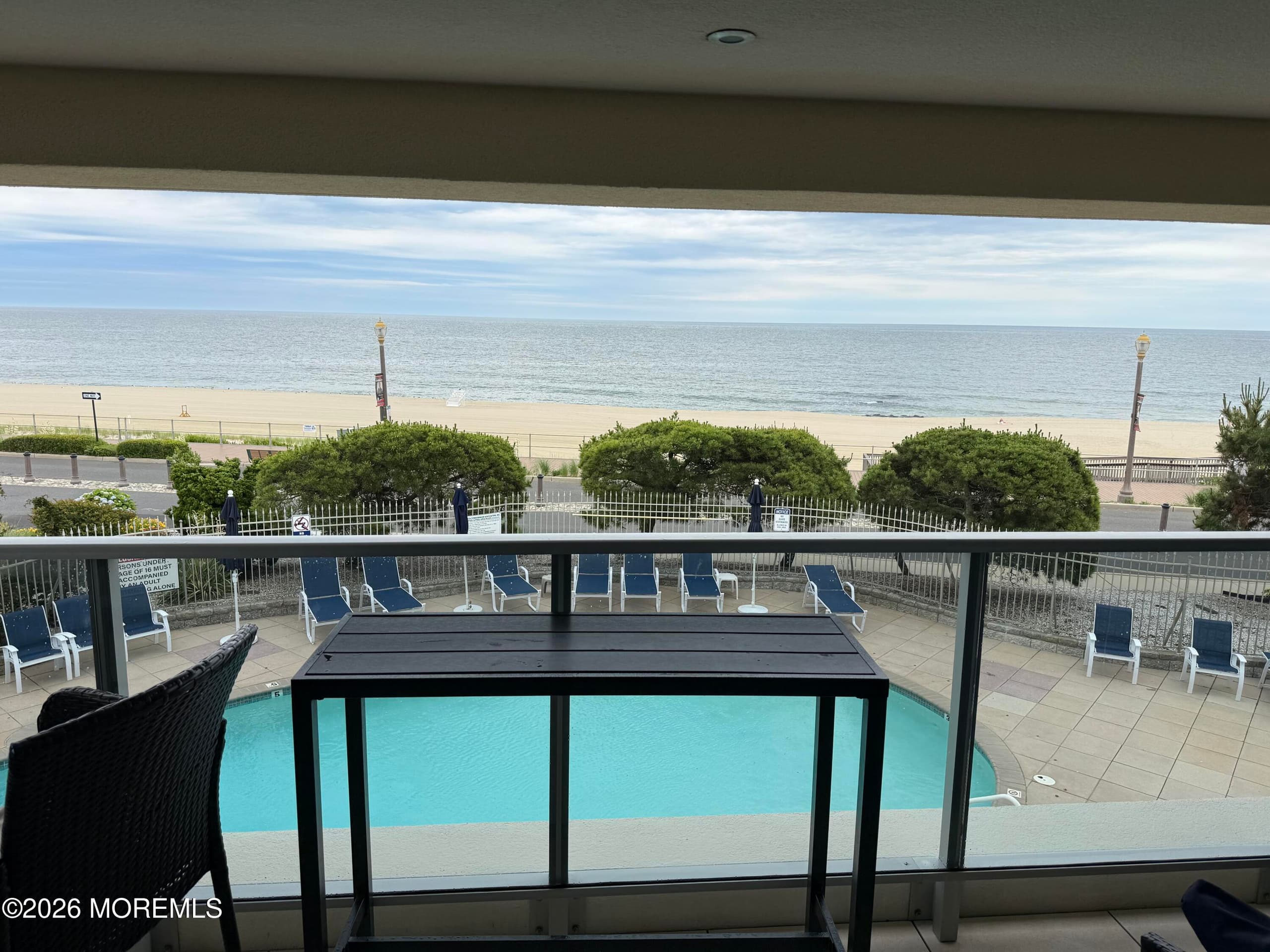 View from the terrace!